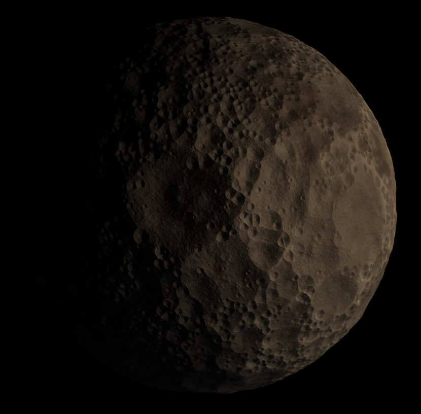 View of Goda from space
